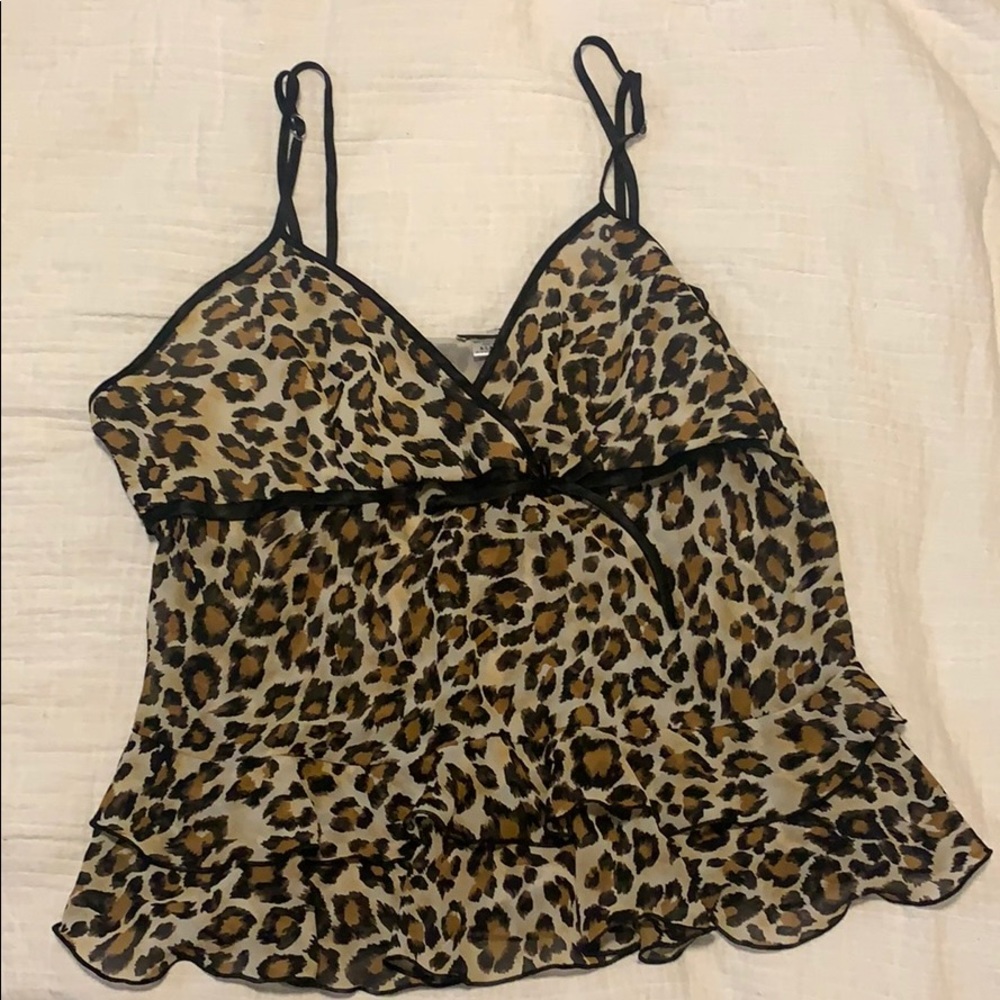 Cheetah Sleepwear top or Just a normal top